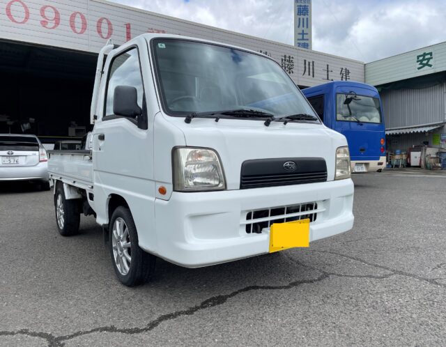 中古車　LE-TT2　スバル　サンバートラック　4WD　5MT　エアコンパワステ　ご成約いただいております！！