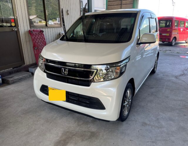7/23　軽乗市場（かるのりいちば）車検センター　三好店　ホンダ　Ｎ－ＷＧＮ　車検