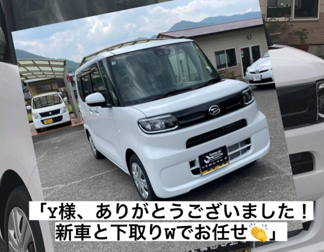8/28　新車　ダイハツ　タント　納車！！