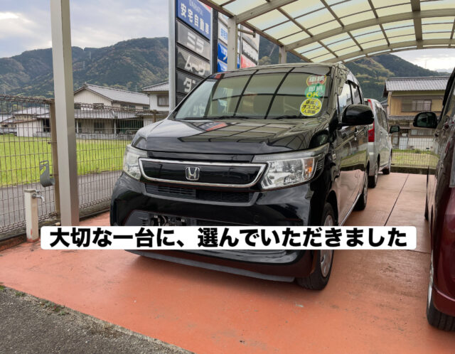 4/10　中古車　JH1　ホンダ　Ｎ－ＷＧＮ　ご成約いただきました！！　