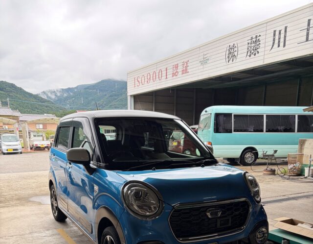 9/16　軽乗市場（かるのりいちば）車検センター　三好店 　ダイハツ　キャスト　車検